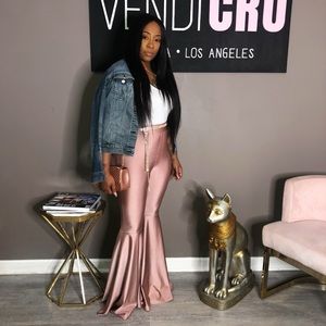 Blush Flare Pants Sizes Small-Large ▪️New